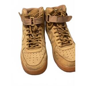 Nike Air Force 1 High LV8 3 Suede Trainers CK0262-700 Wheat 7Y Women’s 8.5